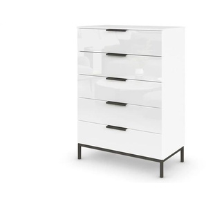 Kommode  Frome ¦ weiß ¦ Maße (cm): B: 80 H: 111
