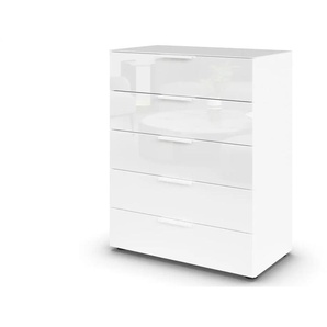 Kommode  Flipp ¦ weiß ¦ Maße (cm): B: 80 H: 99