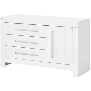 Kommode - weiß - Materialmix - 156,2 cm - 94 cm - cm 56,0 | Möbel Kraft