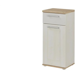 Kommode - weiß - Materialmix - 38 cm - 82 cm - cm 32,0 | Möbel Kraft