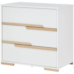 Kommode - weiß - Materialmix - 98,5 cm - 93 cm - cm 56,0 | Möbel Kraft