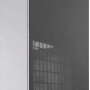 Kommode WIMEX Level36 C by fresh to go Sideboards Gr. B/H/T: 41 cm x 92 cm x 41 cm, weiß (weiß, glas grey) Kommode mit Glaselementen auf der Front, soft-close Funktion, 41cm breit