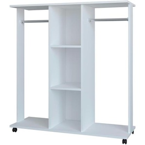 Kompaktgarderobe  Ralosa ¦ weiß ¦ Maße (cm): B: 116 H: 124