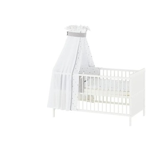 Komplettbett  Lotti ¦ weiß ¦ Maße (cm): B: 72 H: 88