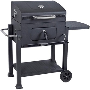 Holzkohlegrill KONIFERA BELCARRA Grills Gr. B/H/T: 118 cm x 108 cm x 66 cm, schwarz Holzkohlegrills BxTxH: 118x66x108 cm