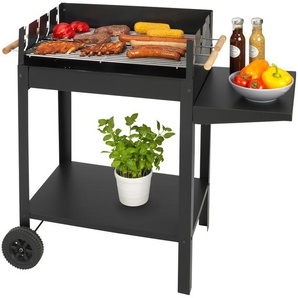 Holzkohlegrill KONIFERA Denver Grills Gr. B/H/T: 96 cm x 82 cm x 41 cm, schwarz Holzkohlegrills BxTxH: 96x41x82 cm