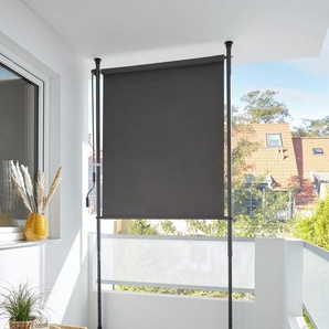 KONIFERA Senkrechtmarkise Klemmmarkise BxH: 120x225 cm, mit Teleskop-Funktion