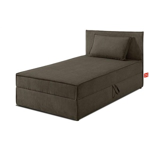 KONSIMO Boxbett  Roti ¦ braun ¦ Maße (cm): B: 85 H: 89