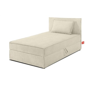 KONSIMO Boxbett mit Stauraum  H2 Roti ¦ creme ¦ Maße (cm): B: 85 H: 89