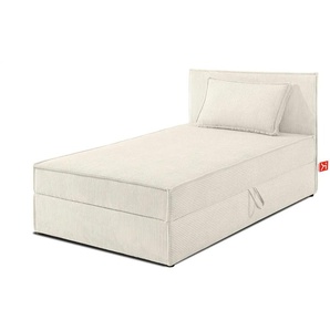 KONSIMO Boxbett mit Stauraum H2 Roti ¦ creme ¦ Maße (cm): B: 95 H: 89
