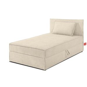 KONSIMO Boxbett mit Stauraum H2 Roti ¦ creme ¦ Maße (cm): B: 95 H: 89