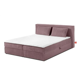 KONSIMO Boxbett  Roti ¦ lila/violett ¦ Maße (cm): B: 185 H: 95