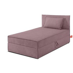 KONSIMO Boxbett mit Stauraum H2 Roti ¦ lila/violett ¦ Maße (cm): B: 85 H: 89