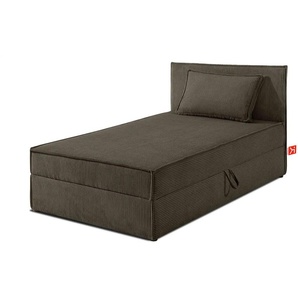 KONSIMO Boxbett  Roti ¦ braun ¦ Maße (cm): B: 95 H: 89