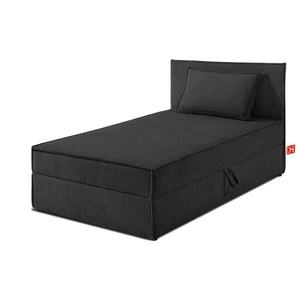 KONSIMO Boxbett mit Stauraum  H2 Roti ¦ grau ¦ Maße (cm): B: 85 H: 89
