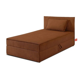 KONSIMO Boxbett  Roti ¦ orange ¦ Maße (cm): B: 105 H: 89