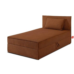 KONSIMO Boxbett  Roti ¦ orange ¦ Maße (cm): B: 95 H: 89