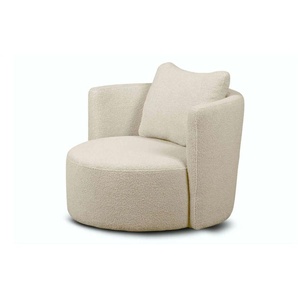 KONSIMO Drehsessel  Raggi ¦ creme ¦ Maße (cm): B: 92 H: 75