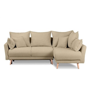 KONSIMO Ecksofa Belmos | beige | 234 cm | 100 cm |