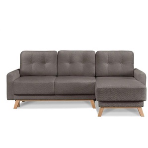 KONSIMO Ecksofa Visna | braun | 228 cm | 79 cm |