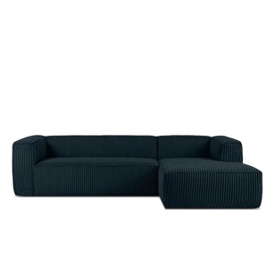 KONSIMO Ecksofa  Ferox ¦ blau ¦ Maße (cm): B: 305 H: 73