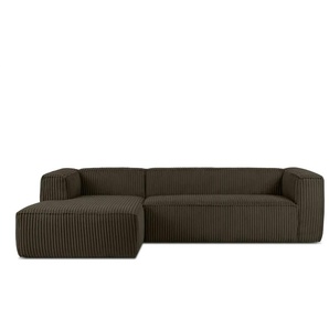 KONSIMO Ecksofa  Ferox ¦ braun ¦ Maße (cm): B: 305 H: 73