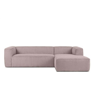 KONSIMO Ecksofa  Ferox ¦ rosa/pink ¦ Maße (cm): B: 305 H: 73