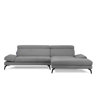 KONSIMO Ecksofa  Renar ¦ grau ¦ Maße (cm): B: 285 H: 95