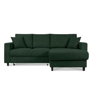 KONSIMO Ecksofa Egret | grün | 234 cm | 92 cm |
