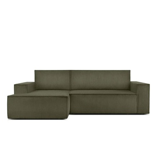KONSIMO Ecksofa Napi | grün | 262 cm | 88 cm |