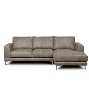 KONSIMO Ecksofa  Holco ¦ beige ¦ Maße (cm): B: 264 H: 82