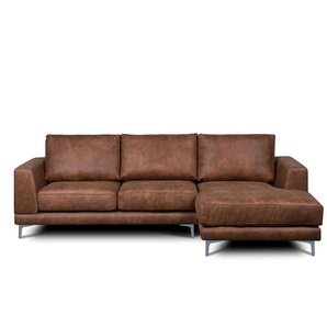 KONSIMO Ecksofa  Holco ¦ braun ¦ Maße (cm): B: 264 H: 82