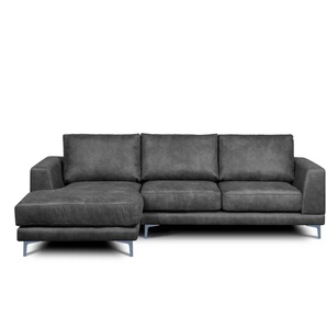 KONSIMO Ecksofa  Holco ¦ grau ¦ Maße (cm): B: 264 H: 82
