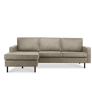 KONSIMO Ecksofa  Invia ¦ grau ¦ Maße (cm): B: 234 H: 87