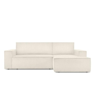 KONSIMO Ecksofa  Napi ¦ creme ¦ Maße (cm): B: 262 H: 88