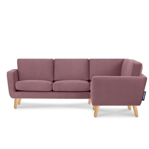 KONSIMO Ecksofa Tagio | rosa/pink | 220 cm | 80 cm |