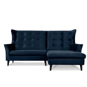 KONSIMO Ecksofa  Salis ¦ blau ¦ Maße (cm): B: 225 H: 105