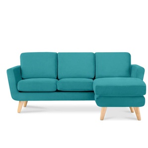 KONSIMO Ecksofa Tagio | türkis/petrol | 190 cm | 78 cm |