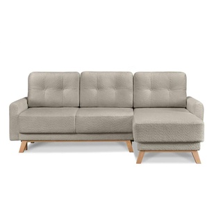 KONSIMO Ecksofa  Visna ¦ beige ¦ Maße (cm): B: 228 H: 79