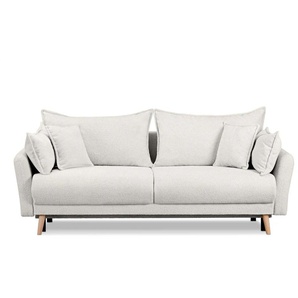 KONSIMO Einzelsofa  Belmos ¦ weiß ¦ Maße (cm): B: 228 H: 102