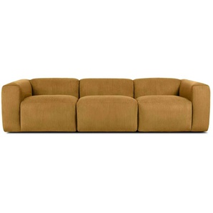 KONSIMO Einzelsofa Buffo - gelb - Materialmix - 290 cm - 73 cm | Möbel Kraft