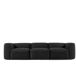 KONSIMO Einzelsofa Buffo - grau - Materialmix - 73 cm | Möbel Kraft