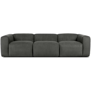 KONSIMO Einzelsofa Buffo - grau - Materialmix - 73 cm | Möbel Kraft