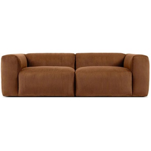 KONSIMO Einzelsofa Buffo | orange | 73 cm |