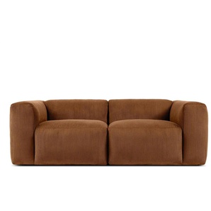 KONSIMO Einzelsofa Buffo ¦ orange ¦ Maße (cm): B: 210 H: 73