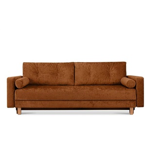 KONSIMO Einzelsofa Eriso | rot | 220 cm | 80 cm |