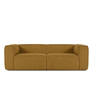KONSIMO Einzelsofa Ferox - gelb - Materialmix - 246 cm - 73 cm | Möbel Kraft