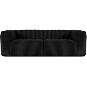 KONSIMO Einzelsofa  Ferox ¦ schwarz ¦ Maße (cm): B: 246 H: 73