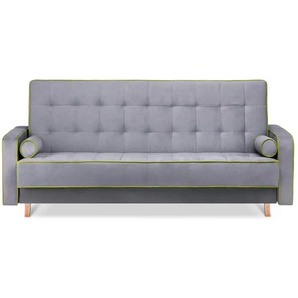 KONSIMO Einzelsofa Dozer | grau | 223 cm | 94 cm |
