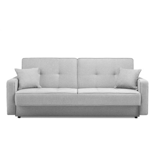KONSIMO Einzelsofa Orio - grau - Materialmix - 219 cm - 90 cm | Möbel Kraft